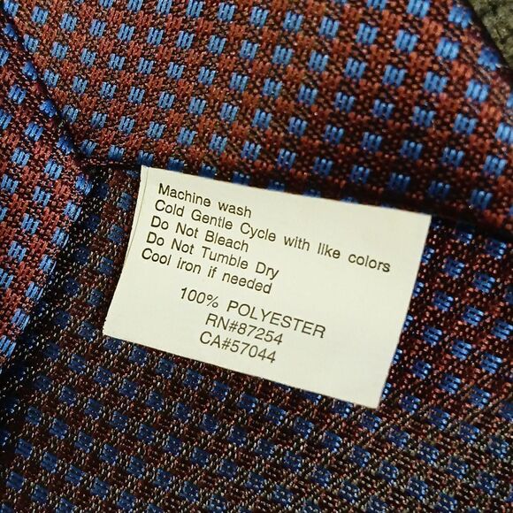 Men's Polyester Tie - Picture 3 of 4